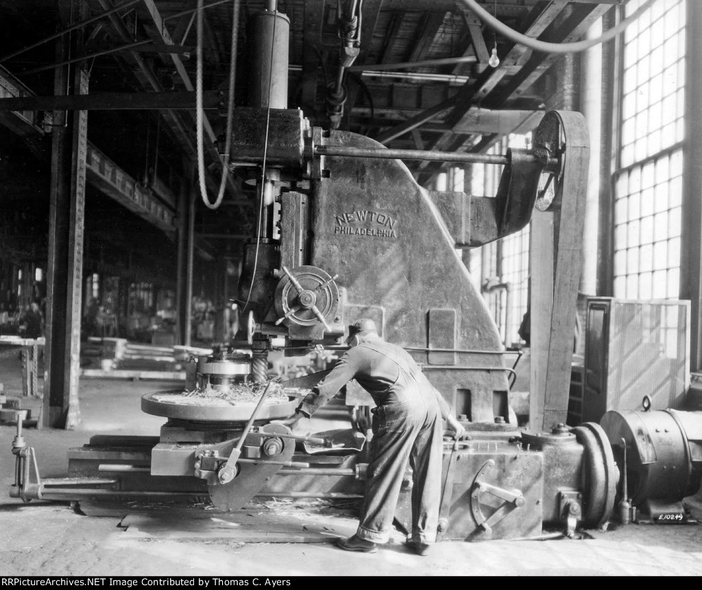 PRR Juniata Shops, 1936